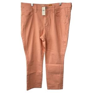 Pilcro and the Letterpress l Peach Ankle Pants l Size 32